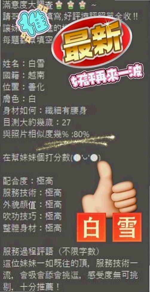 大安外送：思涵 |日文老師|167cm|48kg|C罩杯|23歲|無套吹。女友fu。膚色白皙。身體很敏感 被男生觸碰就會顫抖