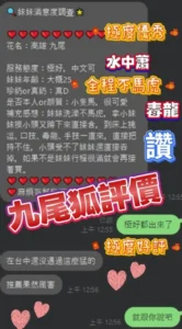屏東定點茶-九尾狐：圖片